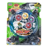 Kit Beyblade Com Lançador E Arena Para Meninos Cor Colorido