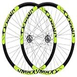 Kit Bicicleta Aro 26 Rodas Vmaxx Aro 26 Vzan Com Rolamento E Kit Freio A Disco-Preto Amarelo
