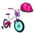 Kit Bicicleta Infantil Aro 16 Ceci (2022) Com Capacete Rosa