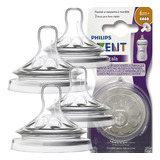 Kit Bico Mamadeira Avent Pétala 6m 4 Unidades Philips