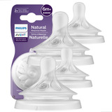 Kit Bico Mamadeira Avent Pétala 6m 4 Unidades Philips