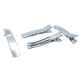 Kit Bico Pato Presilha Jacaré 5 Cm Prata Niquel 50 Peças