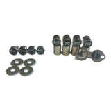 Kit Bico Pneu Cromado Parafuso Placa Emblema Resina Nissan