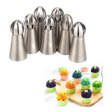 Kit Bicos Russo De Confeitar Esfera kit Com 7 Peças 