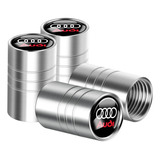 Kit Bicos Válvulas Antifurto Pneu Roda Audi A3 A4 A5 Q5