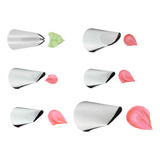 Kit Bicos Wilton Folha Pétalas 113 123 124 125 126 127 Inox