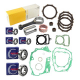 Kit Biela Cg 125 Titan Fan 2002 Até 2008 Disco Rolamentos
