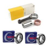 Kit Biela Completa Fazer 250 Lander Rolamentos Virabrequim