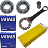 Kit Biela Rolamentos Virabrequim Xre 300 Cb 300 Metal Leve
