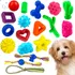 Kit Big Bull Pet Filhote Bolinha Anti Stress 12 Brinquedos