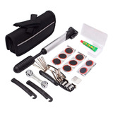 Kit Bike Bomba Reparo Cola Chaves Bolsa Sos Cliclista