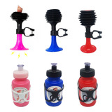 Kit Bike Infantil Corneta Buzina Fon Fon E Garrafa Squeeze