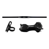 Kit Bike Mtb Mesa Guidão Abraçadeira Kit Cockpit Hunter