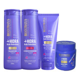 Kit Bio Extratus Hidra Completo Com Máscara 230g De Brinde