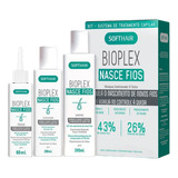 Kit Bioplex Nasce Fios Sh Cond E Tonico Softhair Antiqueda