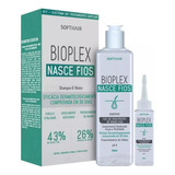 Kit Bioplex Nasce Fios Shampoo 300ml Tonico 60ml O Melhor
