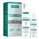 Kit Bioplex Shampoo E Tônico Capilar Nasce Fios Soft Hair