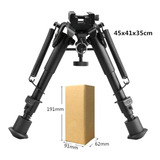Kit Bipé E Adaptador Ajustável 14 21cm Trilho Picatinny Avb