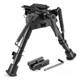 Kit Bipé Tático Robô Retrátil 20 22mm Sniper C Acessórios Paintball Airsoft
