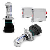 Kit Bixenon H4 3 8000k Lampada Farol Azulado O Mais Forte