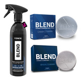 Kit Blend Vonixx Metal Polish Paste Wax Spray Black