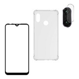 Kit Blindado P Xiaomi Redmi Película 3d Anti Impacto Câm