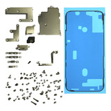 Kit Blindagem Metal iPhone 12 Pro Max Parafusos Vedação