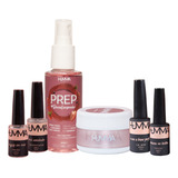 Kit Blindagem Prep 120ml Gel 28g Humma Escolha Sua Cor 