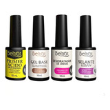 Kit Blindagem Unhas Beltrat Ph Primer Gel Base Selante