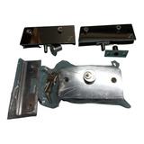 Kit Blindex 3000 Para Porta De Abrir Simples Cromo Sem Mola