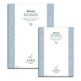 Kit Blocos Lana Bristol A3 E A4 250g m2 20 Folhas Cada