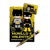 Kit Bloquinho Mini Lápis Tag Personalizado Lembrança 100un