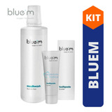 Kit Blue M Creme Dental Blue M Enxaguatório Bluem