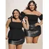 Kit Blusinha Branca Ano Novo Plus Size Cropped Batinha Luxo