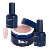 Kit Bluwe Gel Querido Nude Preparadores Step 1 Step 2