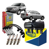 Kit Bobina Cabos E Velas Corsa Classic 1 0 Vhc Flex 2005 10