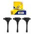 Kit Bobina E Velas Originais Logan kwid sandero 1 0 12v