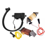 Kit Bobina Faisca Luz Ignição Cdi Mobilete Caloi Monark