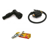Kit Bobina Ignição Cachimbo Vela Cbx 150 Aero Nx 150