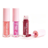 Kit Boca Linda Gloss Lip Oil E Batom Febella Bm40215
