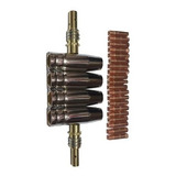 Kit Bocal Difusor Bico 0 8mm Tocha Mig 130 A195 C 26pçs