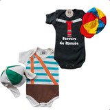 Kit Body Chaves E Kiko Boina Mesversário Carnaval Temático