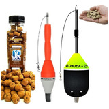 Kit Boia Cevadeira 50g E Torpedo 52g raçao Furada 120g Pesca