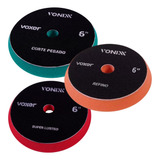 Kit Boina De Espuma 6 Corte Refino Super Lustro Vonixx