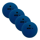 Kit Bola Borracha Lcm N 10 4 Unidades