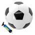 Kit Bola Campo Futebol Infantil Sítio + Bomba Ar Cor Sortidas