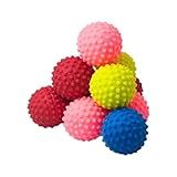 Kit Bola Cravinho 12 Unidades E Cores Sortidas Brinquedo Para Cachorro Brinquedo Mordedor Para Cães Bolinha Anti Estresse