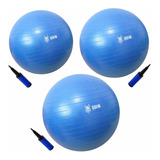 Kit Bola De Ginástica Suíça Pilates