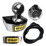 Kit Bola Engate 90mm Capa Cromada Esfera Resistente Aço Inox