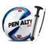 Kit Bola Penalty Max 1000 Futsal Oficial + Bomba Sac Penalty